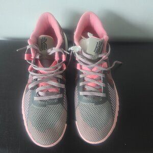 Nike Kyrie Basketball Shoes Grey Coral Kyrie Irving Sneakers